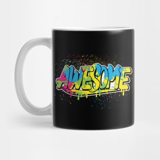 Awesome graffiti tshirt Mug